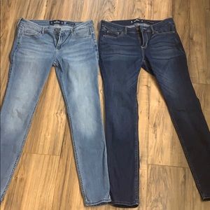 Set of 2 hollister jeans